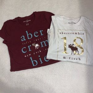 Girls Abercrombie T-Shirt set